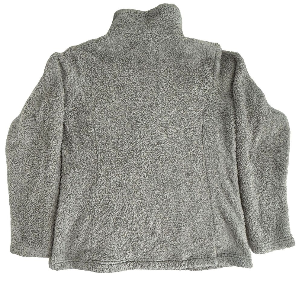 Patagonia Los Gatos 1/4 Zip Pullover Women's Large Gray Fleece Hoodie Activewear - Picture 2 of 15